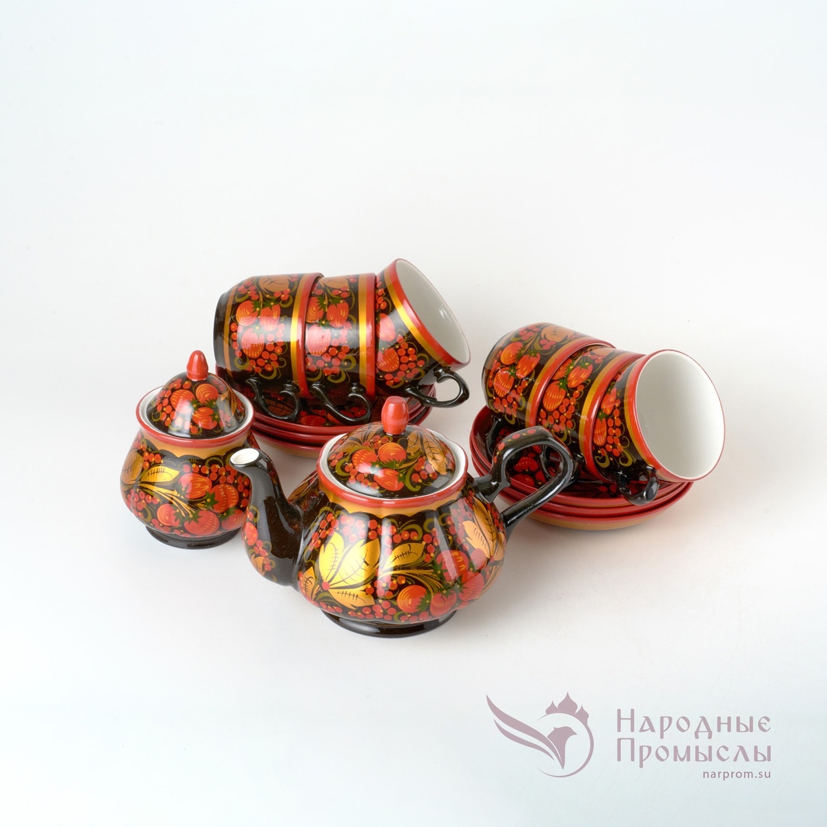 Сервиз чайный "Клубника"